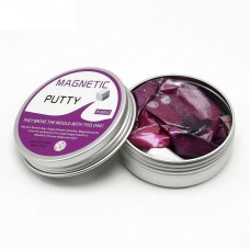 Magnetic Putty, purple color, bottle of 25g